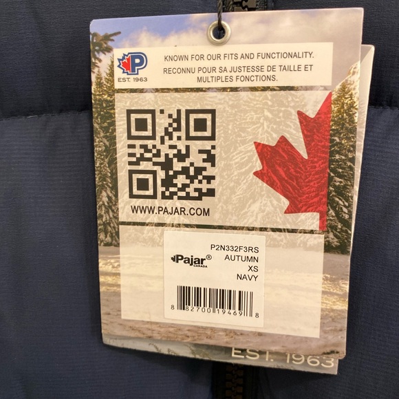 NWT Pajar Midnight Blue Women’s Puffer Jacket XS - Picture 3 of 16